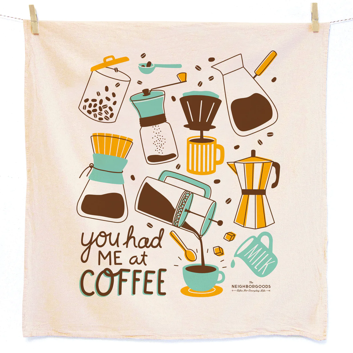 The Neighborgoods Tea Towel Coffee